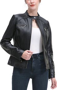 Kimi & Kai Ana Leather Moto Jacket