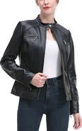 Kimi & Kai Ana Leather Moto Jacket