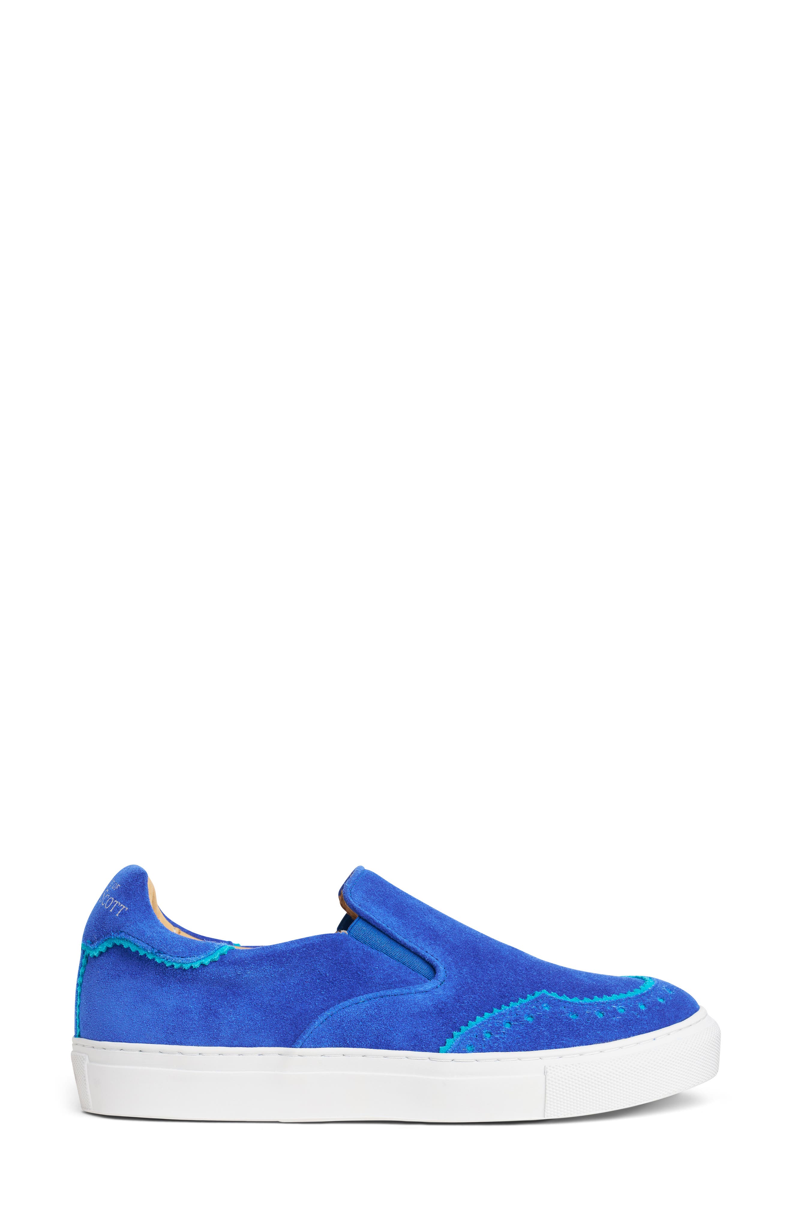 The Office of Angela Scott The Harper Sneaker, Alternate, color, Royal Blue