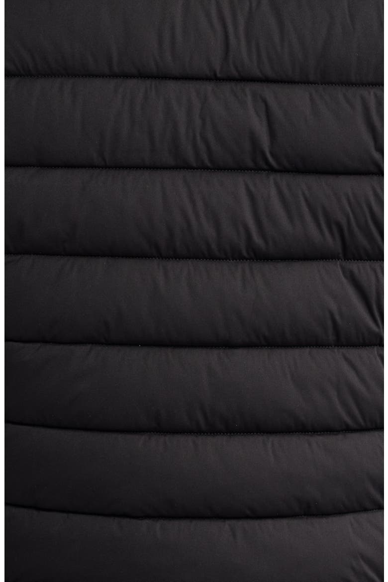 Russell Quilted Puffer Vest, Alternate, color, BLACK