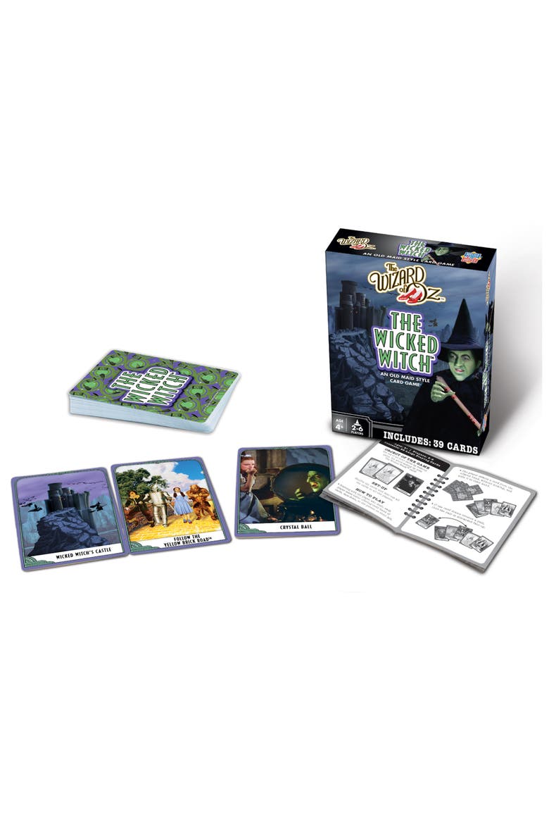 Wizard of Oz Wicked Witch Card Game, Alternate, color, Multicolor