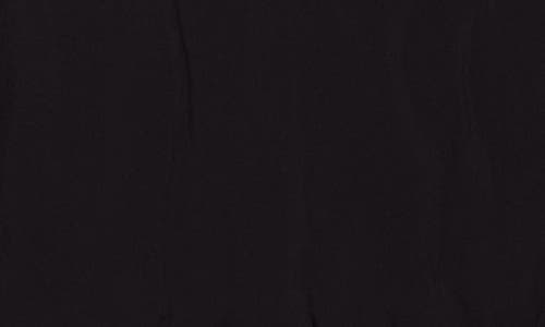 Zella Longline Hooded Puffer Vest In Black