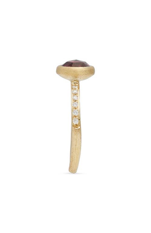 Marco Bicego Jaipur Color Stone & Diamond Stackable Ring In Multi