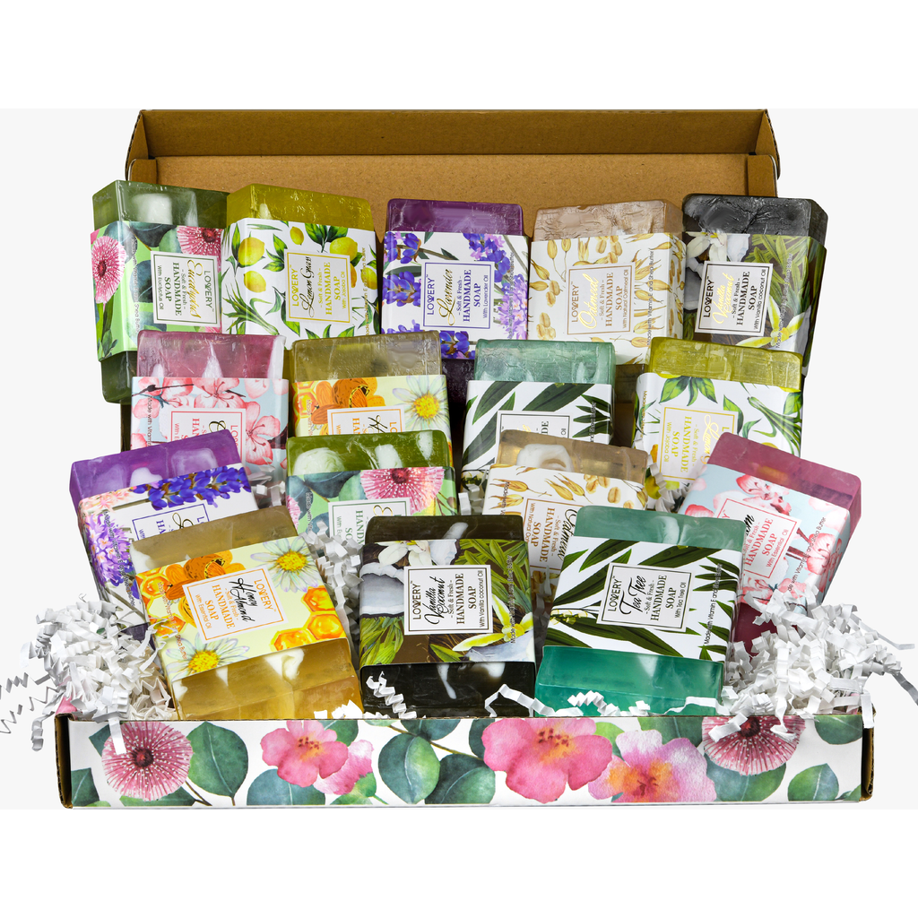 Lovery Handmade 8-piece Luxury Soap Set In Multicolor