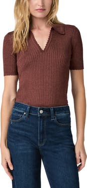 PAIGE Una Rib Top