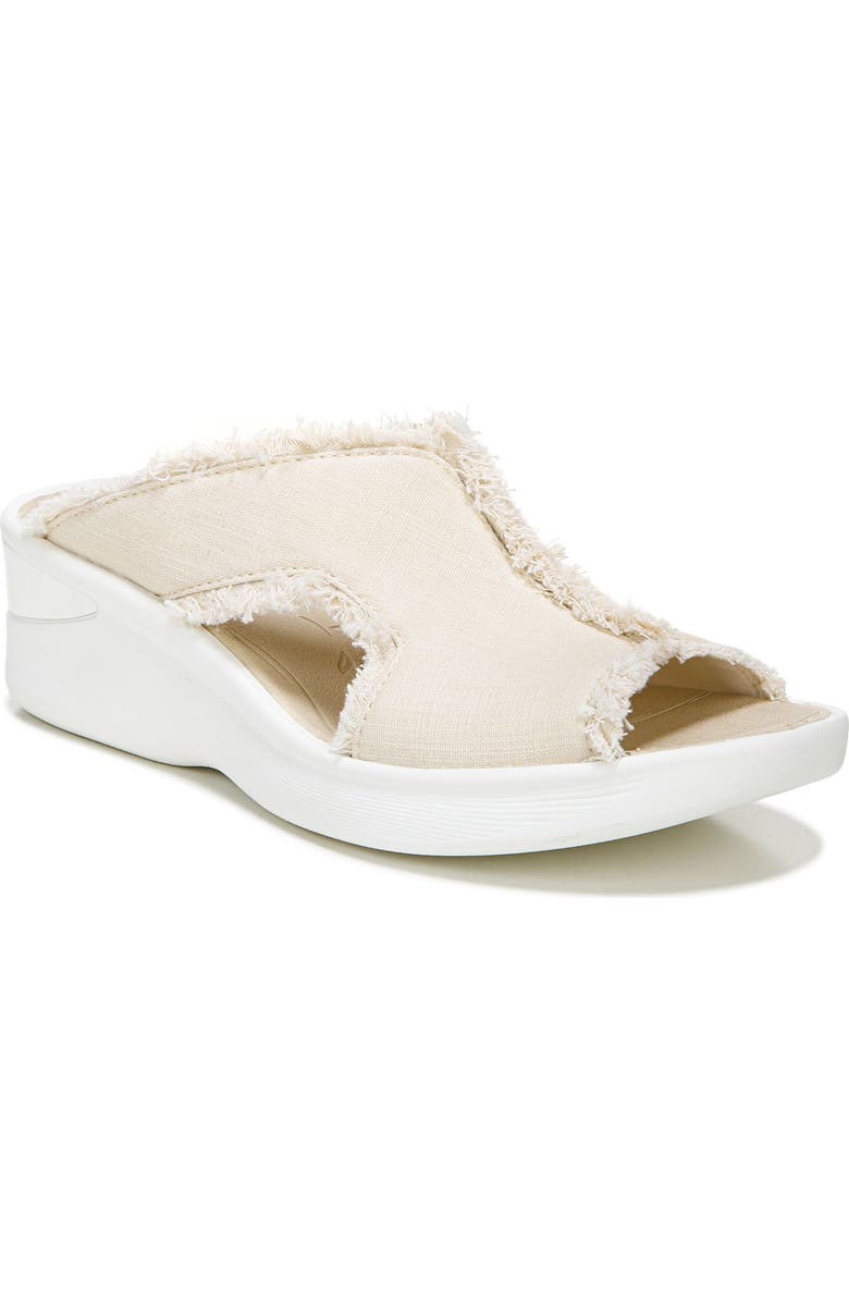 BZees Serendipity Open Toe Wedge Sandal, Main, color,