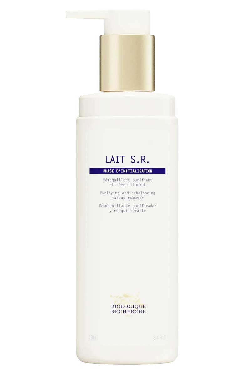 Biologique Recherche Lait S.R. Purifying Makeup Remover, Main, color,