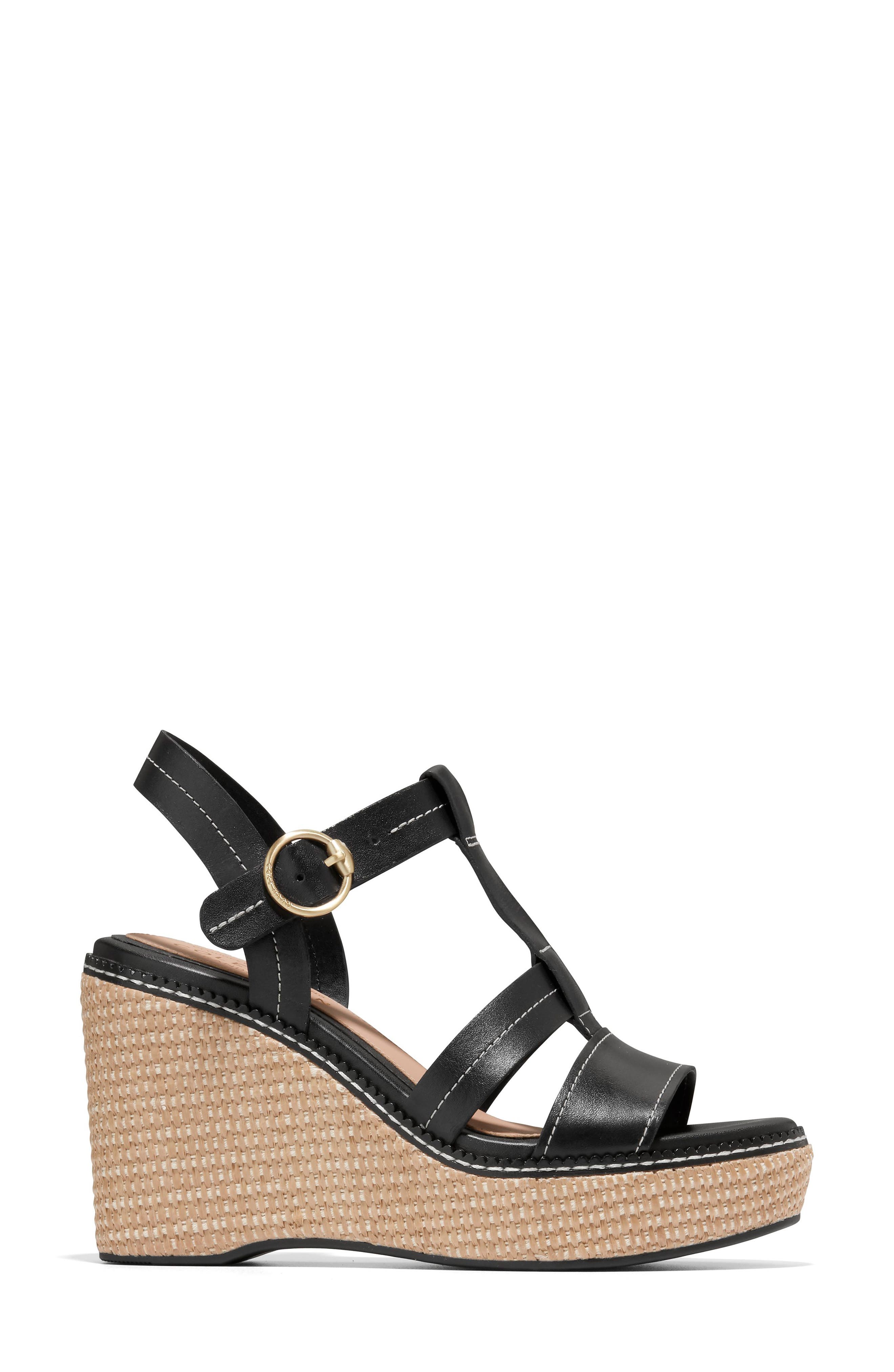 Cole Haan Cloudfeel Espadrille Wedge Sandal, Alternate, color, 