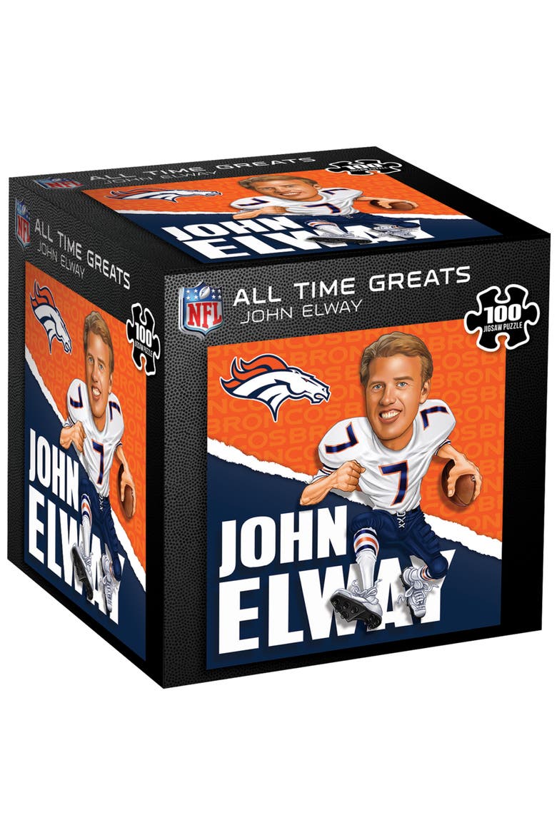 Broncos John Elway 100 Piece Puzzle, Main, color, Multicolor
