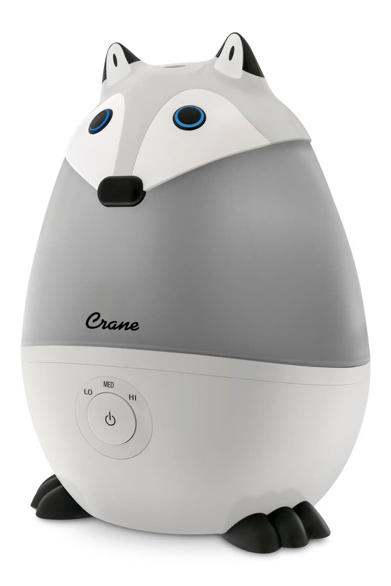Mini Fox 1/2-Gallon Cool Mist Humidifier, Main, color, GRAY