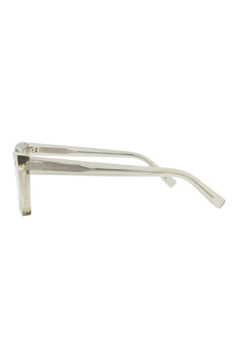 54mm Photochromic Square Cat Eye Optical Glasses, Alternate, color, GREEN GREEN TRANSPARENT