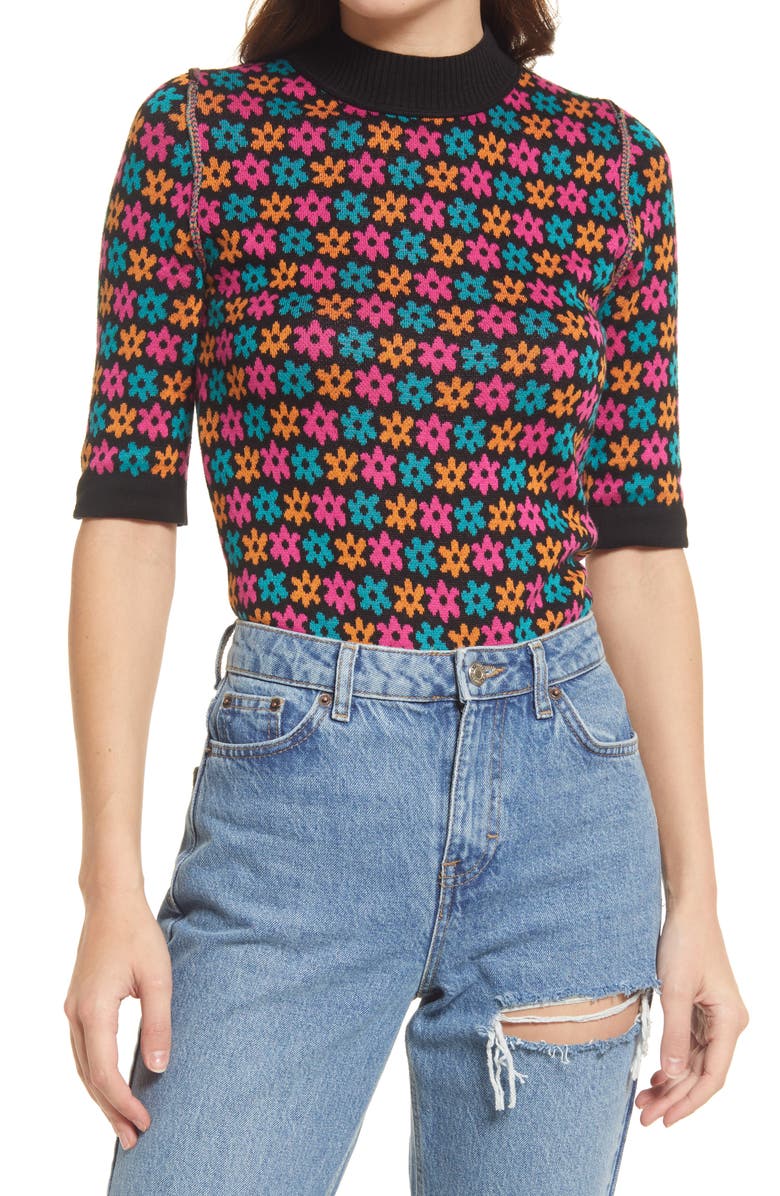 Free People Winter Warmer Sweater Bodysuit, Main, color, 