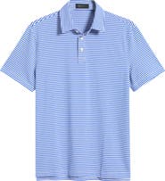 G/FORE All Play Stripe Performance Golf Polo