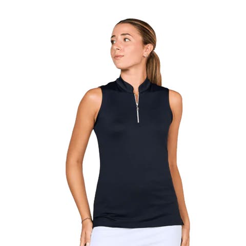 Golf Colors Sleeveless Womens Golf Polo