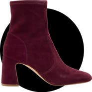 Stuart Weitzman Simona Stretch Leather Bootie