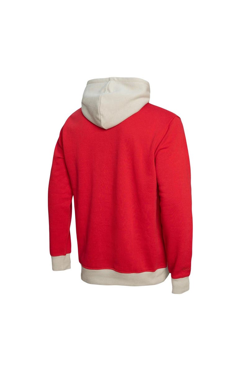 Mitchell & Ness Men's Mitchell & Ness Red Kansas City Chiefs Big Face 5.0 Pullover Hoodie, Alternate, color, 