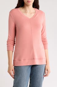 BY DESIGN Clover Long Sleeve Tunic T-Shirt