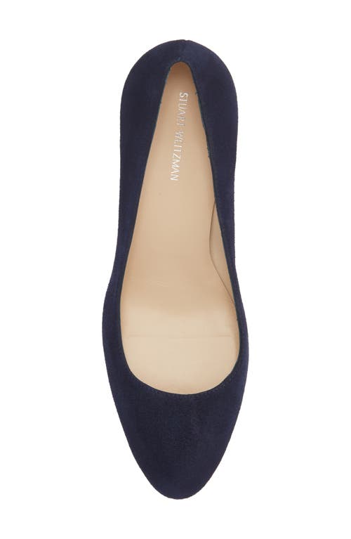 Stuart Weitzman Vida 75 Pump In Blue