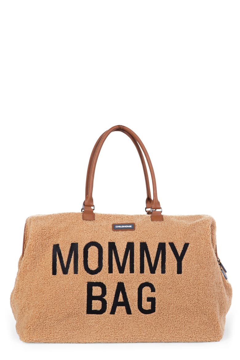XL Travel Diaper Bag, Main, color, TEDDY BROWN