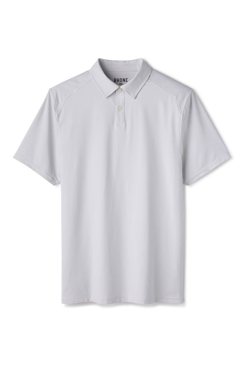 Commuter Slim Fit Performance Polo, Alternate, color, SLEET GRAY MICRO GRID