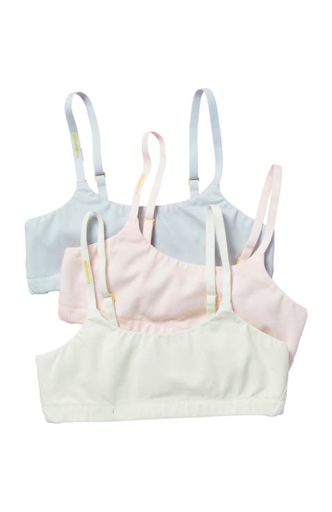 Pipit Pima Cotton Bra 3PK