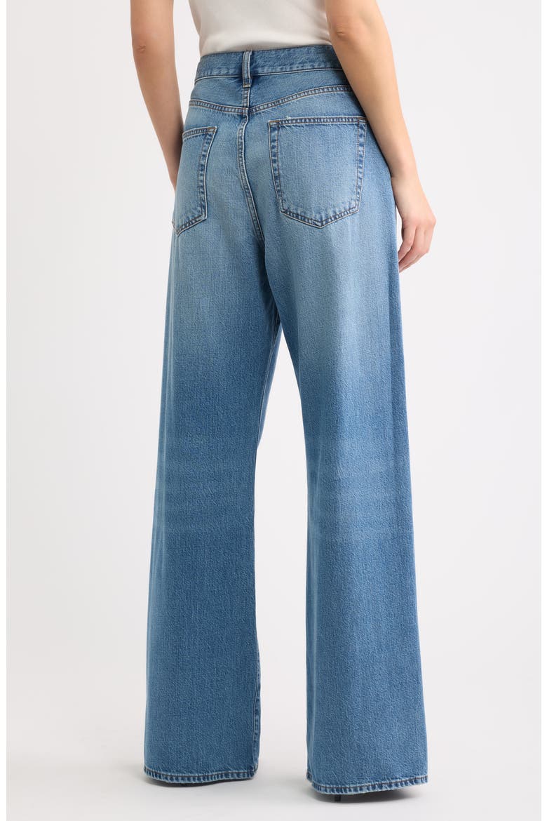 The Off Duty High Waist Loose Jeans, Alternate, color, FLUTTER