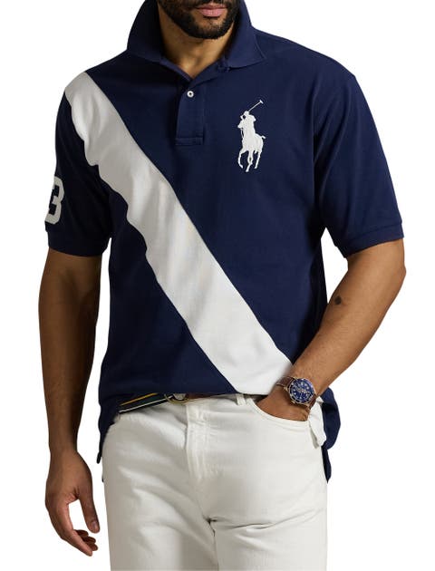 Big & Tall Big Pony Mesh Polo Shirt