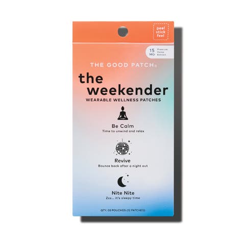 The Weekender Wellness Patch Set