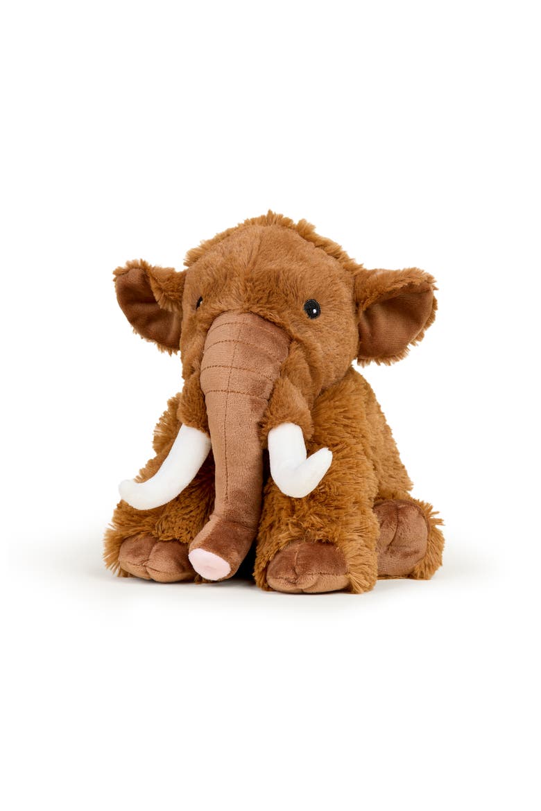 Wooly Mammoth Plush Toy, Main, color, Brown