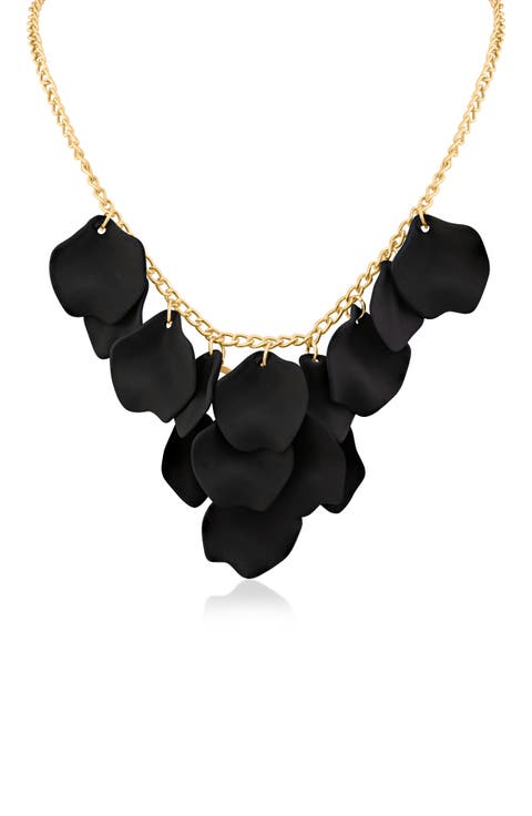 Ginkgo Leaf Flutter Frontal Necklace