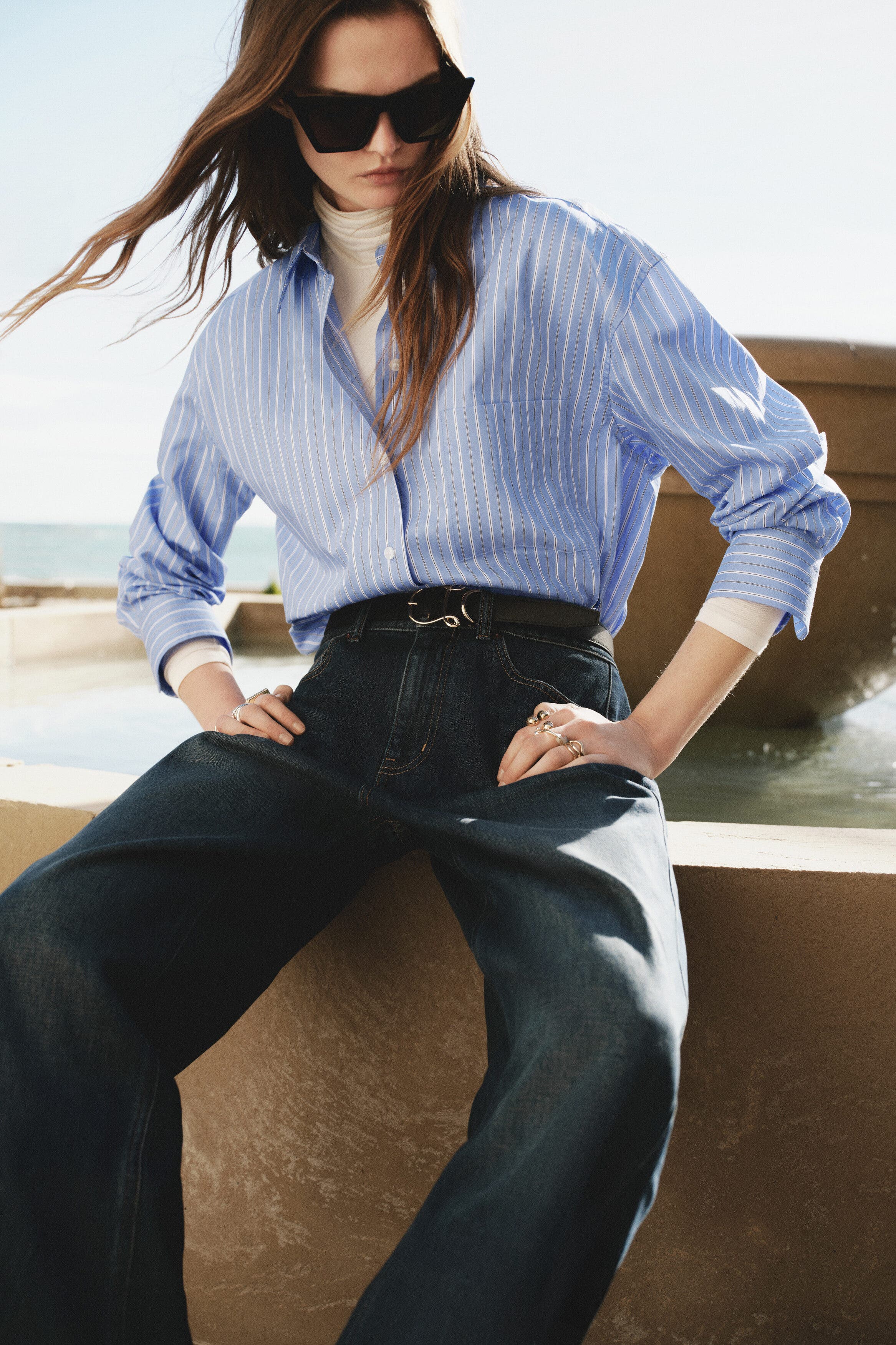 Oversized Poplin Shirt - image 2