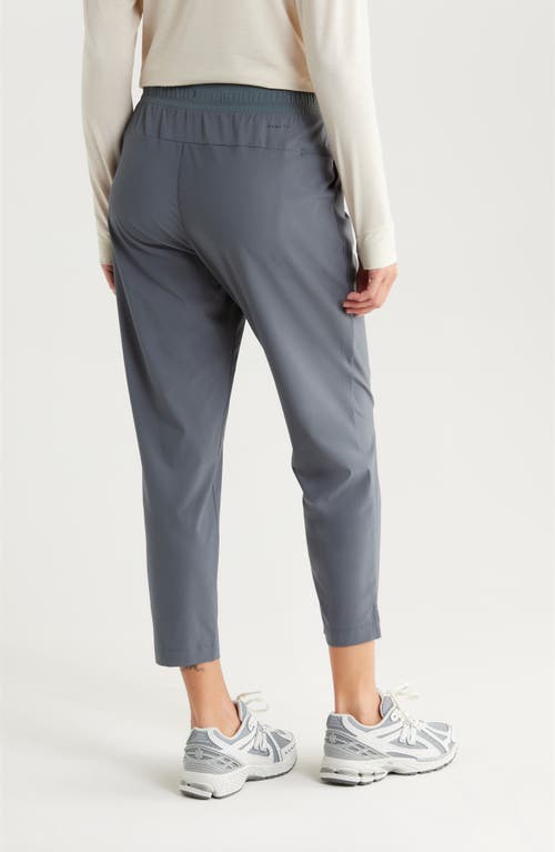 Free Fly Breeze Drift Drawstring Crop Pants In Blue