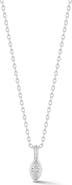 GLAZE JEWELRY Marquise Cubic Zirconia Pendant Necklace
