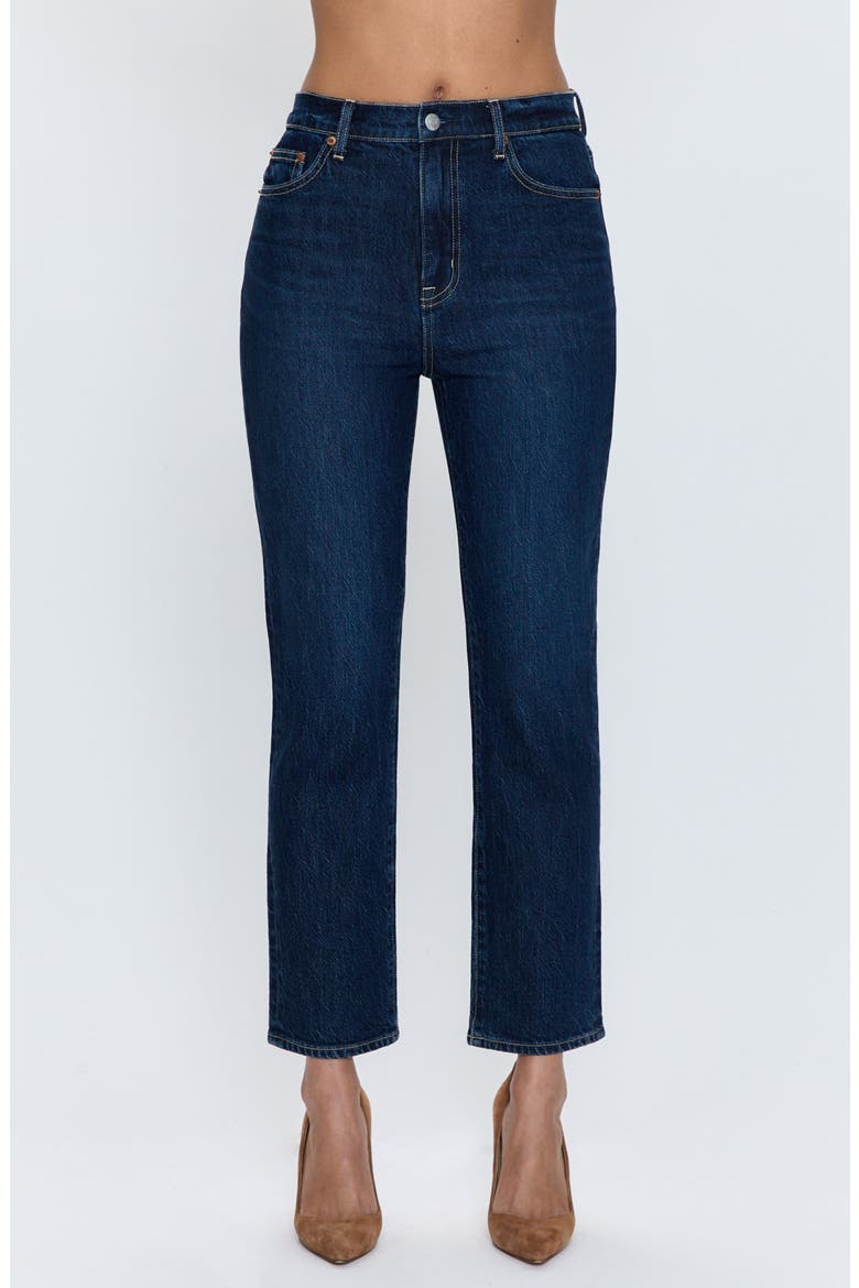 Bri High Waist Ankle Straight Leg Jeans, Main, color, FOCUS
