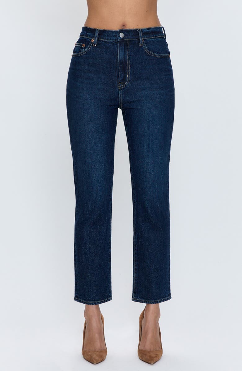 Pistola Bri High Waist Ankle Straight Leg Jeans, Main, color, 