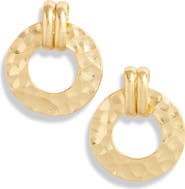 Karine Sultan Thick Door Knocker Earrings