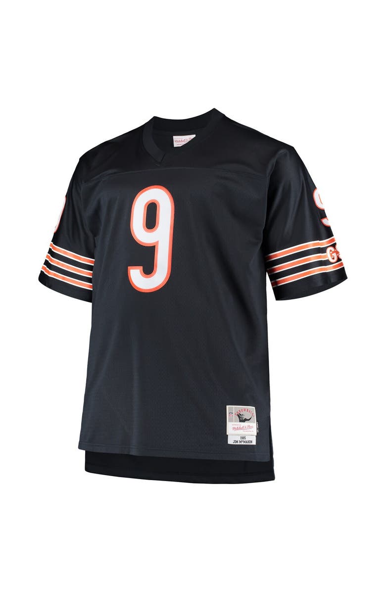 Mitchell & Ness Men's Mitchell & Ness Jim McMahon Navy Chicago Bears Big & Tall 1985 Retired Player Replica Jersey, Alternate, color, Navy