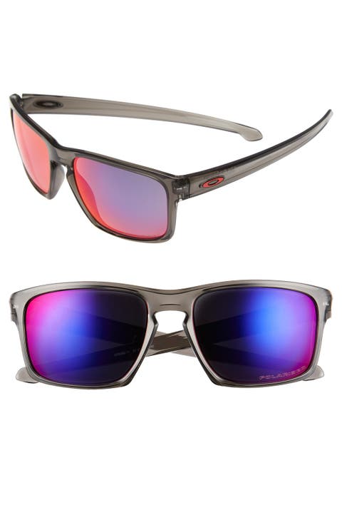 'Silver' 57mm Polarized Sunglasses
