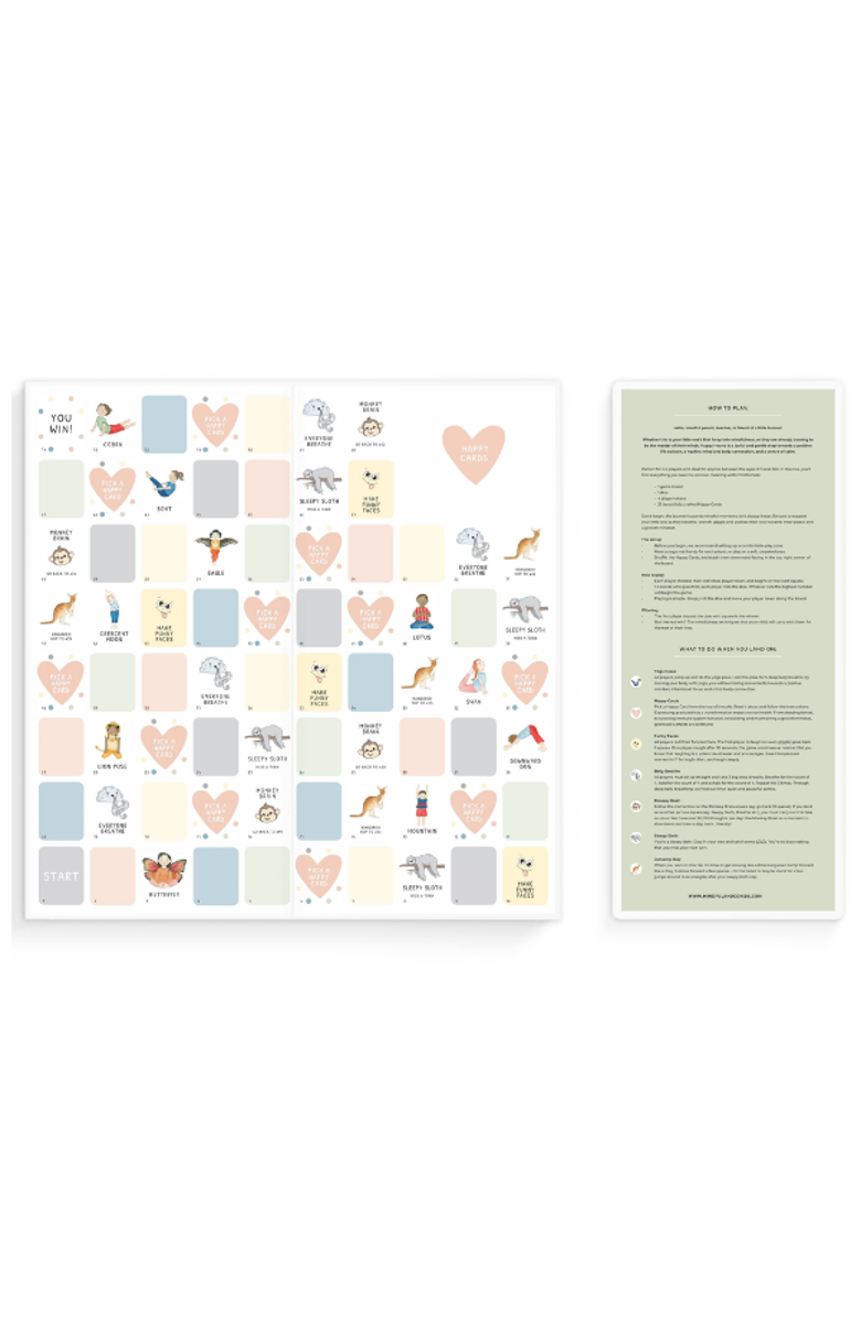 Mindful & Co Kids Happy Hearts Board Game - Age 4+ Years, Alternate, color, White With Print