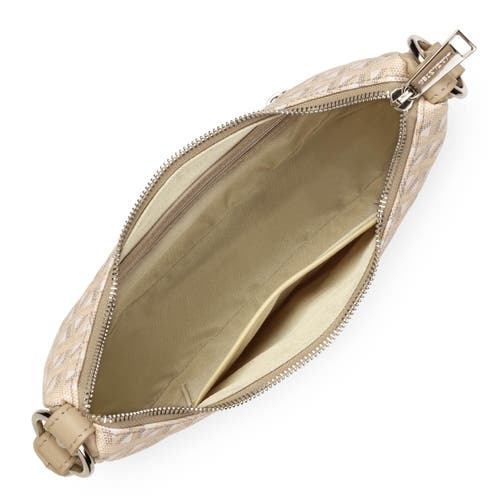 Lancaster Zipped Hobo Bag Ikon It In Beige