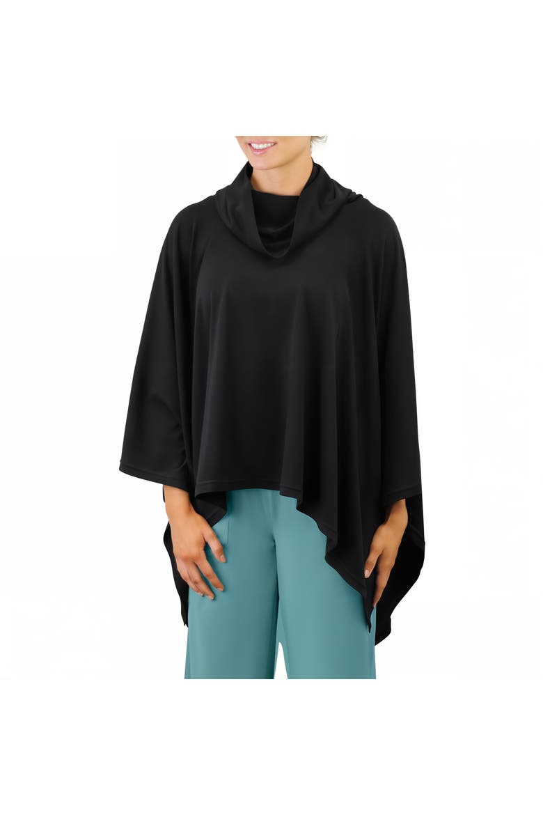 Everyday Sun Poncho, Alternate, color, Black
