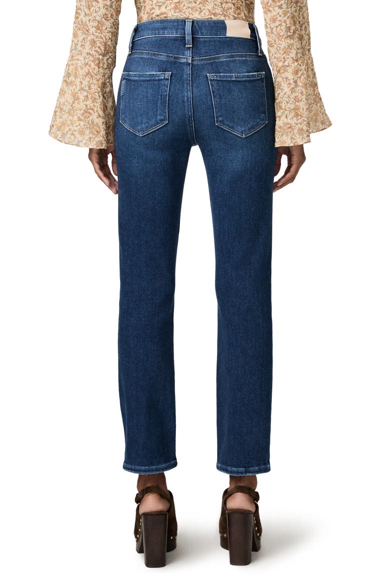 Cindy High Waist Ankle Straight Leg Jeans, Alternate, color, HAMPTONS