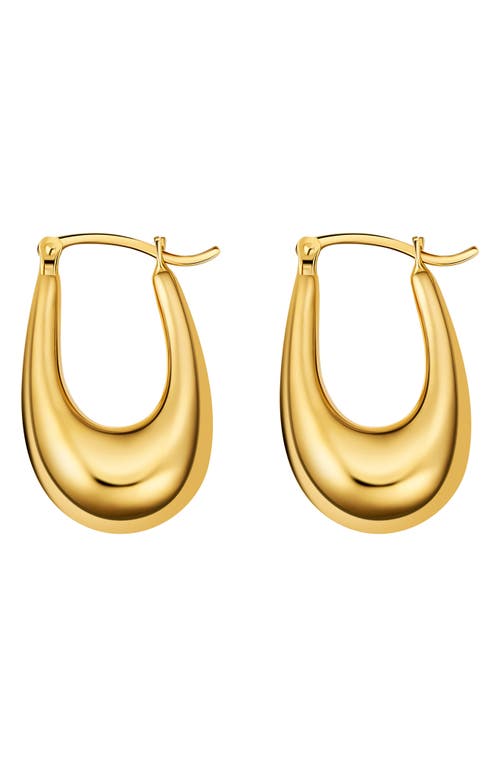 CHRISTINA CARUSO CHRISTINA CARUSO THICK HOOP EARRINGS