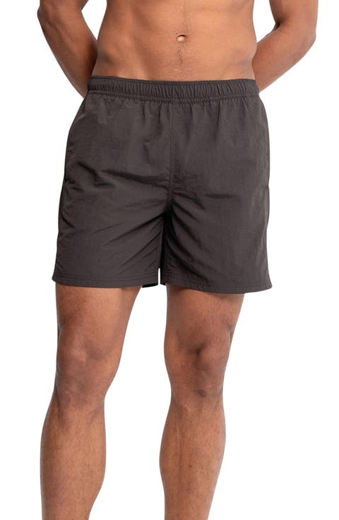 Sebastian Solid 5.5-Inch Nylon Swim Trunks