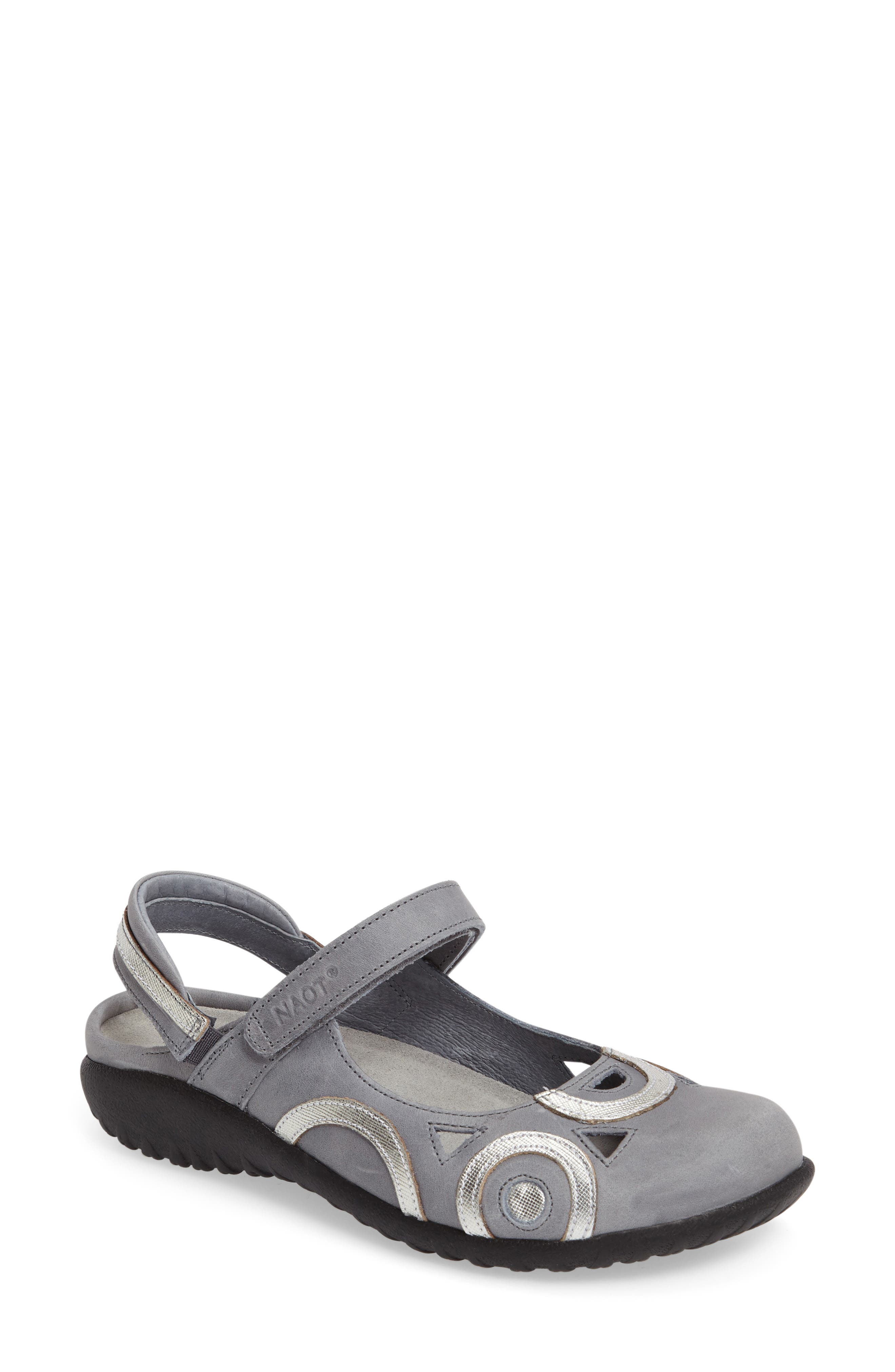 'Rongo' Slip-On, Main, color, VINTAGE SLATE LEATHER