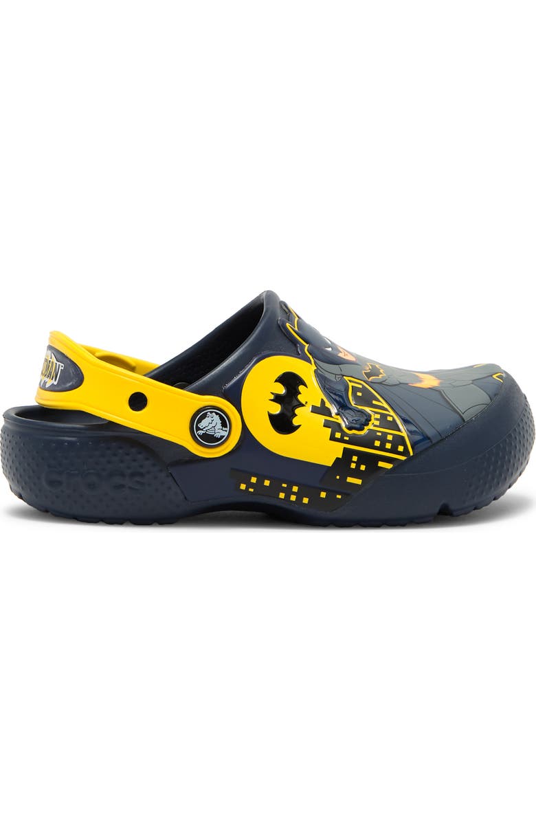 CROCS Kids' Batman Patch Classic Clog, Alternate, color,