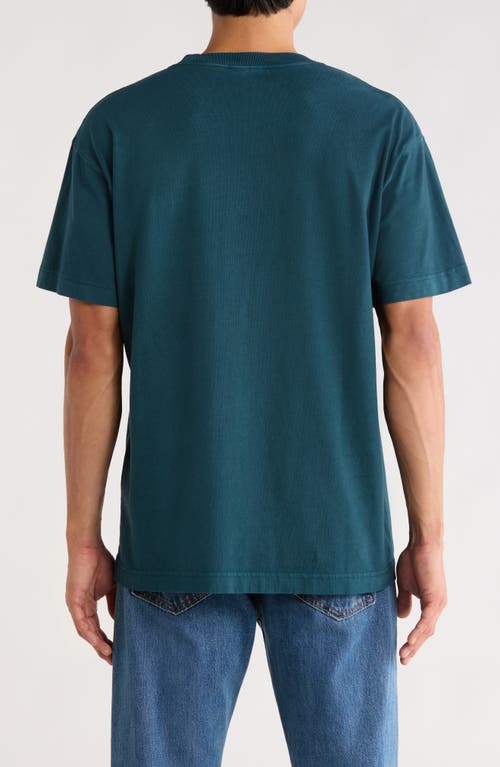 Carhartt Work In Progress Vista Loose Fit Logo T-shirt In Blue