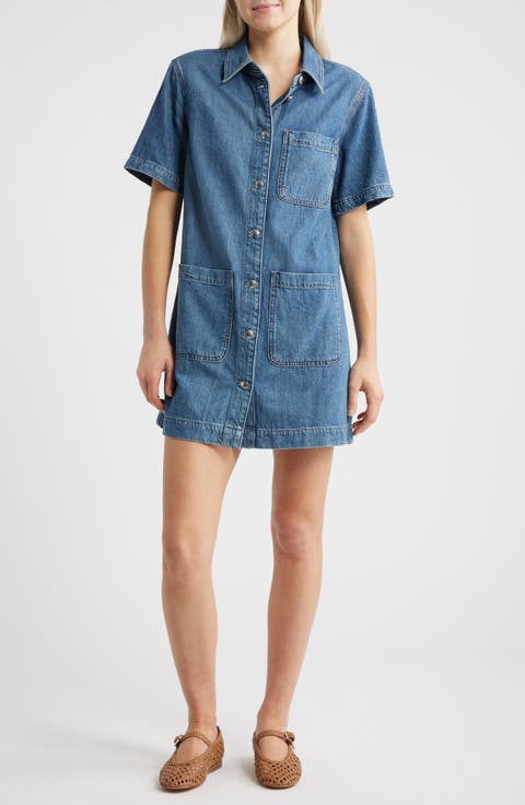 Denim Minidress