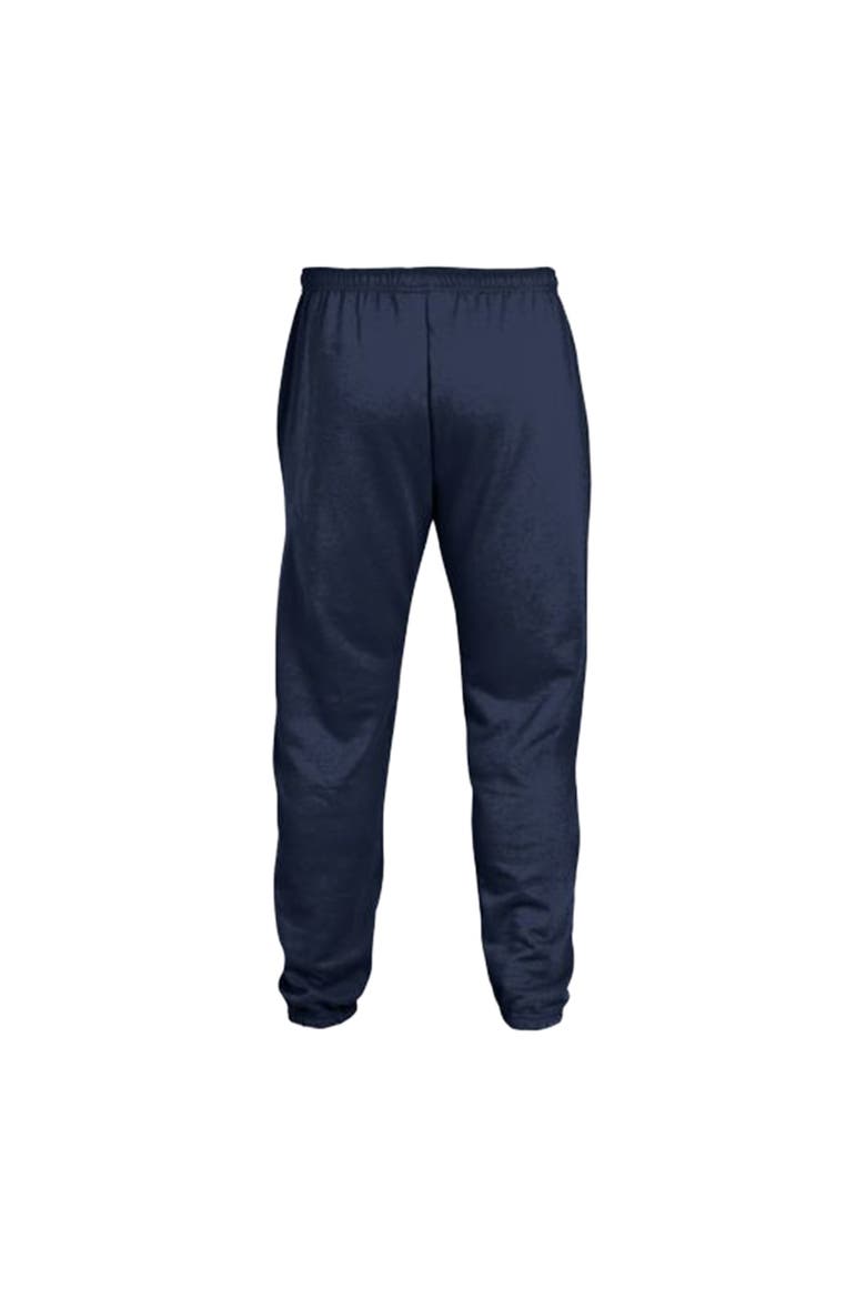 Men's Champion  Navy Arizona Wildcats Powerblend Banded Fleece Sweatpants, Alternate, color, Navy