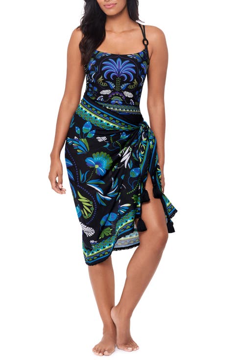 Taj Mahal Pareo Cover-Up Skirt